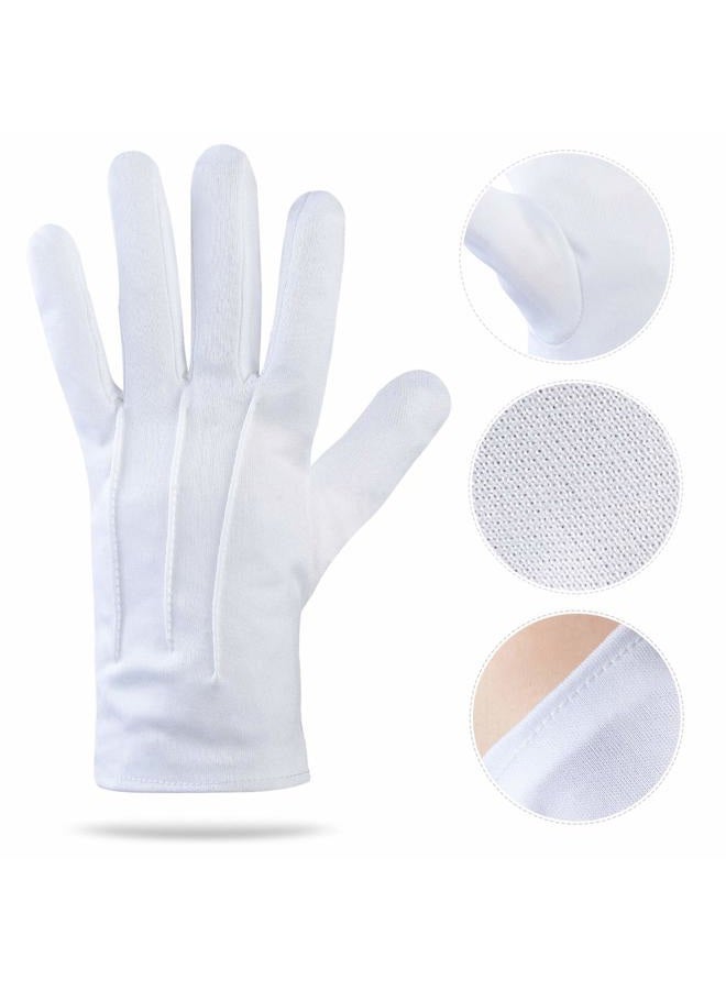 Yewong Easter White Rabbit Costume -Mad Hatter Costume -Bunny Rabbits Dress Up Costume Accessory-Include Rabbits Ears Topper Plush Hat Clock Glasses Bowtie Gloves - Image 3