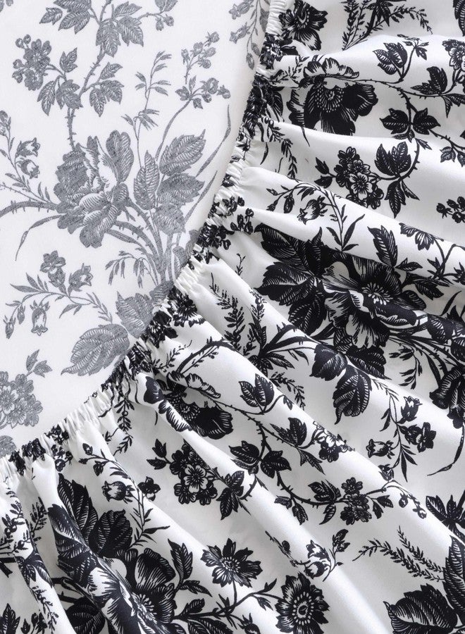 Betsey Johnson Betsey'S Toile Microfiber Black 4 Piece Sheet Set-Full - Image 5