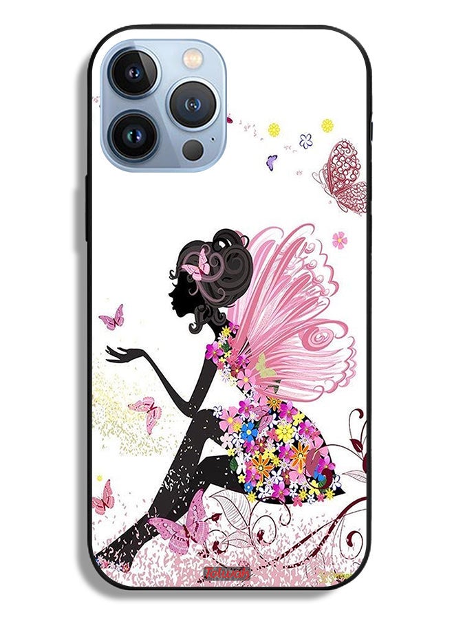 Tolwak Apple iPhone 13 Pro Max Protective Case Butterfly Girl Artwork - Image 2