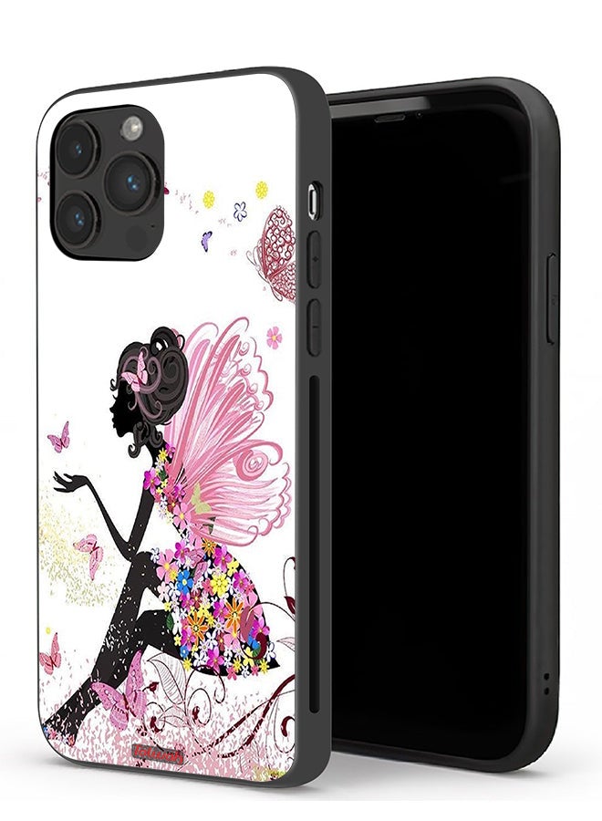 Tolwak Apple iPhone 13 Pro Max Protective Case Butterfly Girl Artwork - Image 1