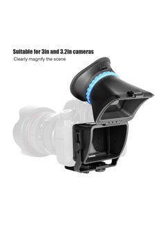 Y&D SYOSI Camera Viewfinder, Professional 3X Magnification LCD Viewfinder Magnifier for 3in/3.2in Screen, Adjustable DSLR Camcorder, DSLR/SLR Camera, Screen Sunshade Hood  - Image 2