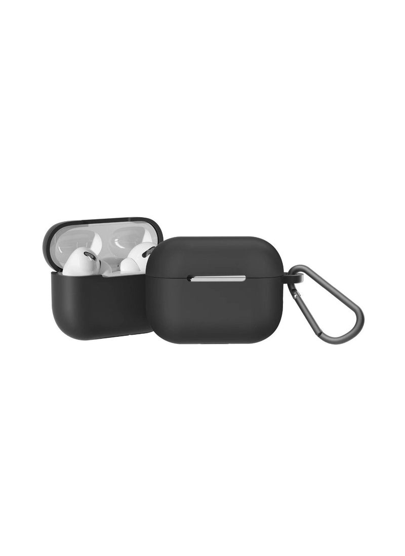 GREEN LION - Berlin Series Silicone Case for AirPods Pro 2/Protection Against Scratch & Damage - Black - Image 1