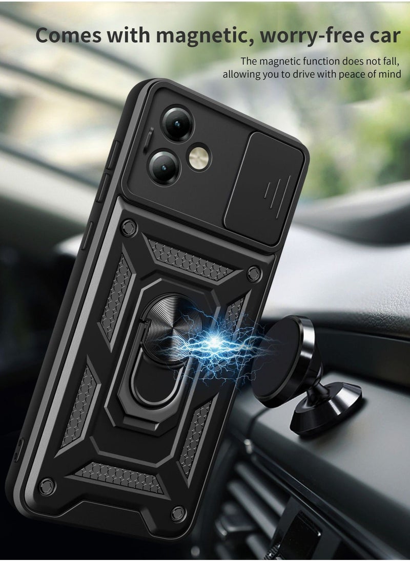 TEAM LUXURY - Protective Case Cover For Motorola Moto G14 4G Black - Image 1
