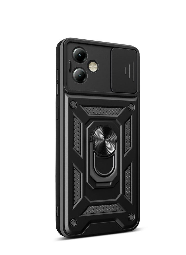 TEAM LUXURY - Protective Case Cover For Motorola Moto G14 4G Black - Image 1