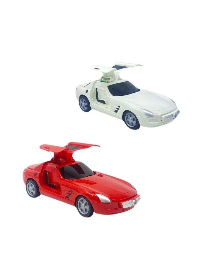 Stem 1:18 Scale Mercedes-Benz Simulation Car with Functional Doors – 4 Functions Multicolours - Image 1