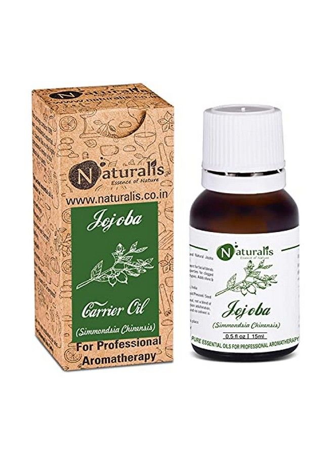 Naturalis Essence Of Nature Extra Virgin & Unrefined Cold Pressed Golden Jojoba Carrier Oil For Face And Hair 15Ml - Image 3