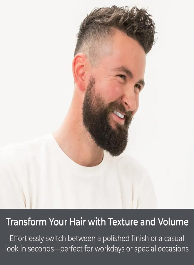 Cibu for Men Texture Grip Foam 6oz - Hair Styling Foam for Long Lasting Hold, Texture, and Volume while Keeping a Healthy Hair - Ideal for Messy, Sleek, and Casual Hair - Image 5