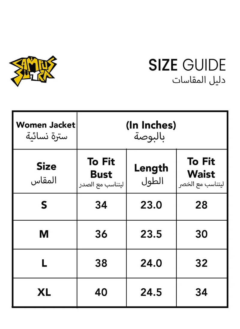 Campus Sutra Women's Black Zip-Front Bomber Jacket With Insert Pockets