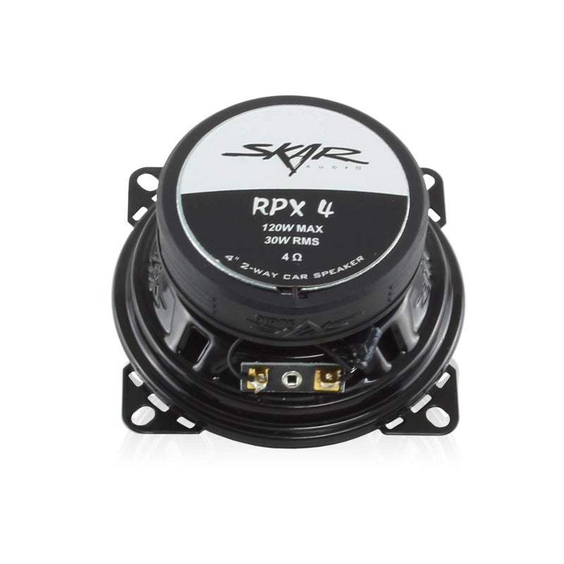 Skar Audio RPX4 120 Watt 2-Way 4" Coaxial Speaker System, Pair - Image 3