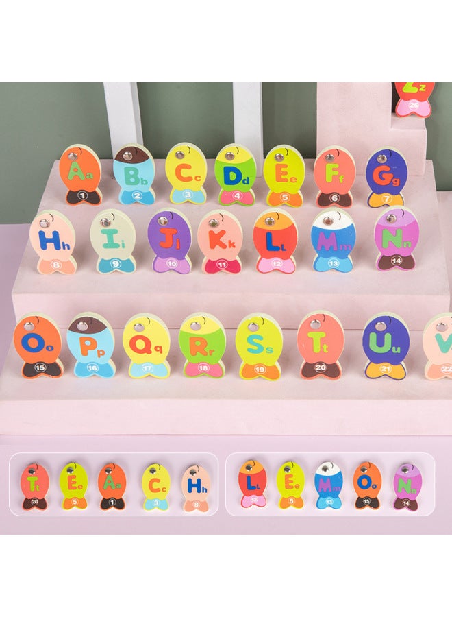 Magnetic Fun Caterpillar Fishing Combination Puzzle Children Parent-child Interactive Game Baby Fishing Toys-Color:Fun Caterpillar Fishing Combination  - Image 5