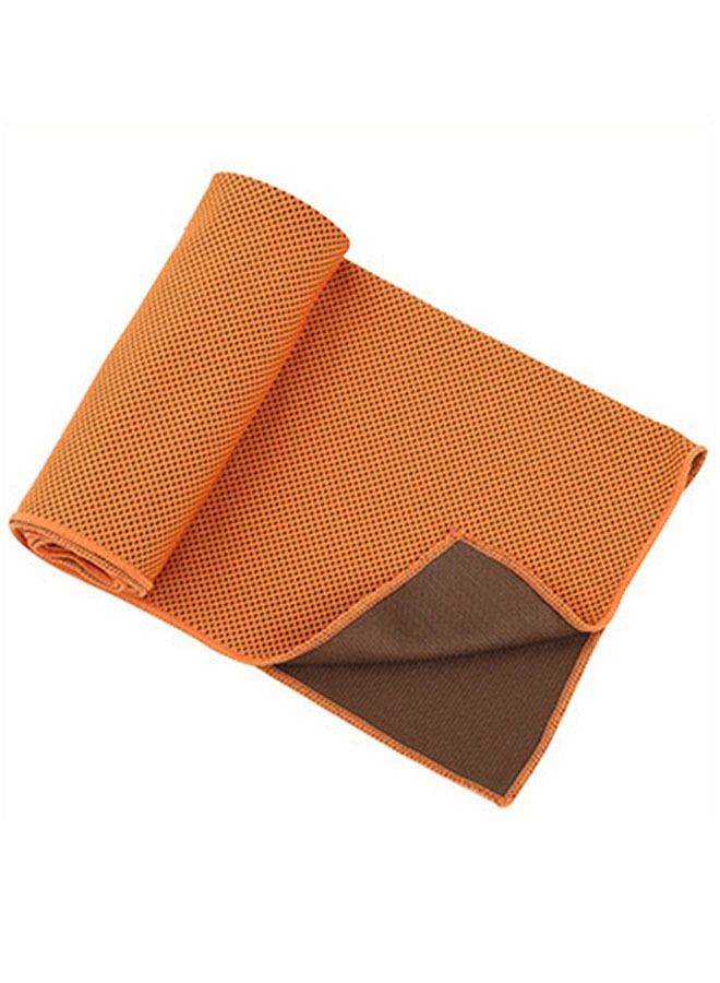 ZCM-HAPPY 2 Pieces Portable Sports Towel, Camping Towel, Cooling Effect, Quick Dry Sweat Absorbent Soft Towel (90x30CM)  - Image 2