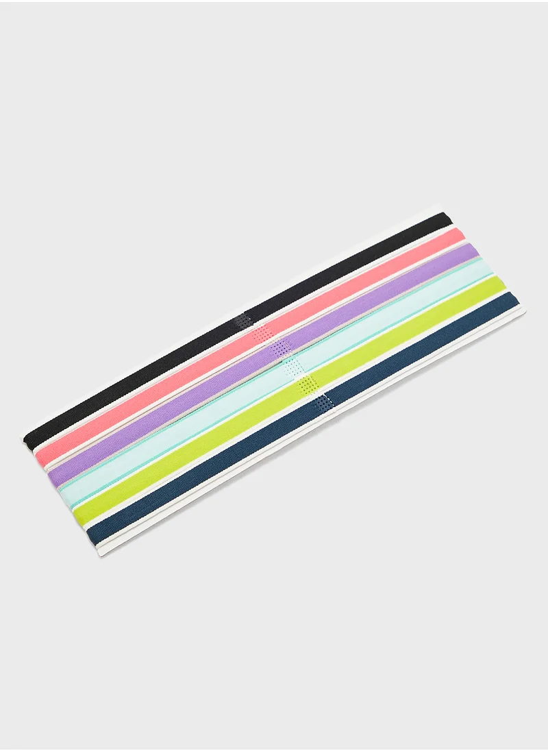 Nike NIKE SWOOSH SPORT HEADBANDS 6 PK TIPPED