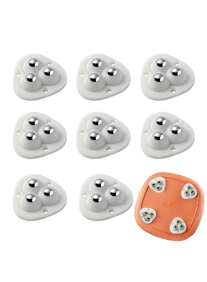 Rylan Appliance Wheels for Kitchen, 4 Pack Slider for Countertop, Self Adhesive Mini Caster, 360 Degree Swivel for Moving Coffee Maker, Cooker, Air Fryer - Image 1