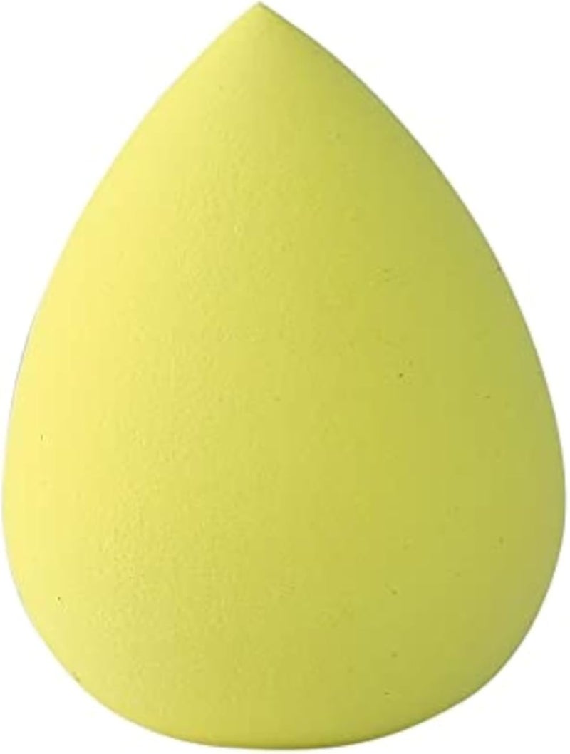 Makeup sponge 1Pc Cosmetic Puff Powder Smooth Women's Makeup Foundation Sponge Beauty Make Up Tools & Accessories Water Drop Dual purpose (Color : Water drop yellow)