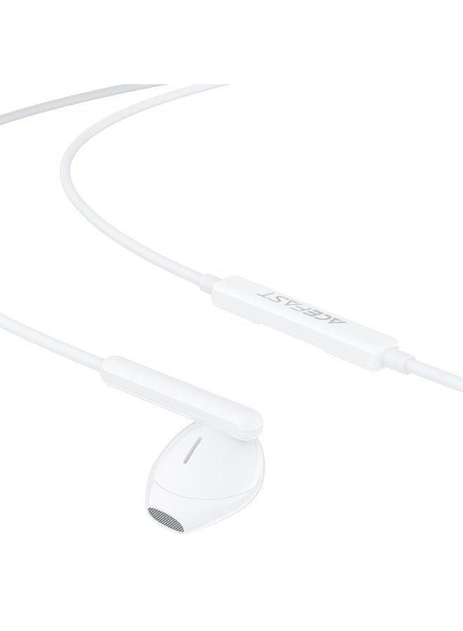 AceFast USB-C Mono Wired Earphone L9 White - Image 2