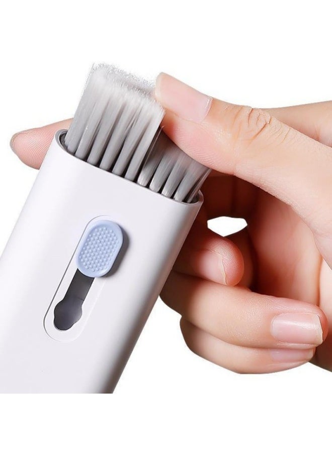 Generic - Seven-in-one Multifunctional Computer Keyboard Cleaning Brush Suit Bluetooth Headset Cleaning Mobile Phone Screen Dust Removal Key Pull Artifact-Color:First Generation Cleaning Pen - Image 1