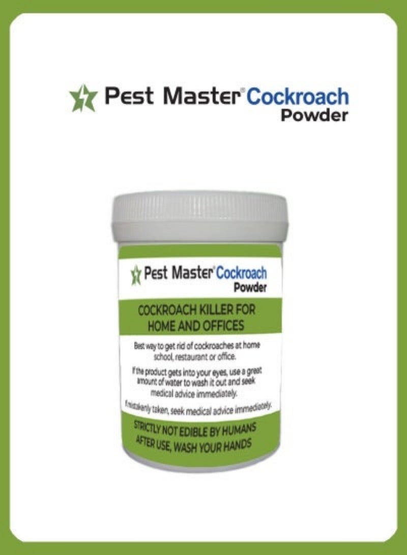 Pest Master مسحوق الصراصير هو الحل لحياة خالية من الآفات 