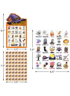 Halloween Bingo Game For Kids 24 Players Halloween Diecut Bingo Cards Party Favors Activity Supply - pzsku/ZC197906D1774E83CEA27Z/45/_/1719990539/75d440ae-ab21-4098-baaf-343ffb6b5926