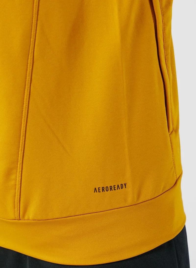 Adidas Aero 3 Stripe Hooded Jacket