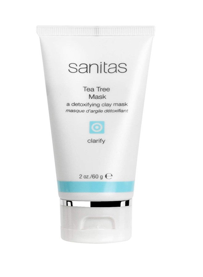 Sanitas Skincare Tea Tree Mask, Purifying Treatment Mask, Detoxifying Clay Blend, Salicylic Acid, 2 Ounces - Image 1