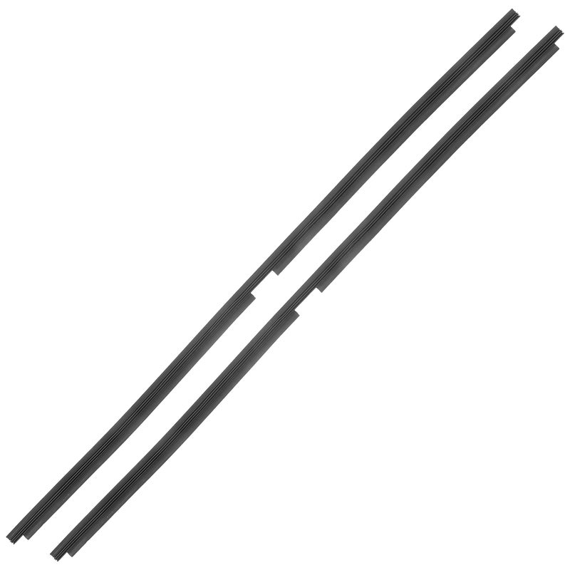 Car Window Wiper, Durable Plastic Blade Inserts for Versatile Vehicle Compatibility - Image 1