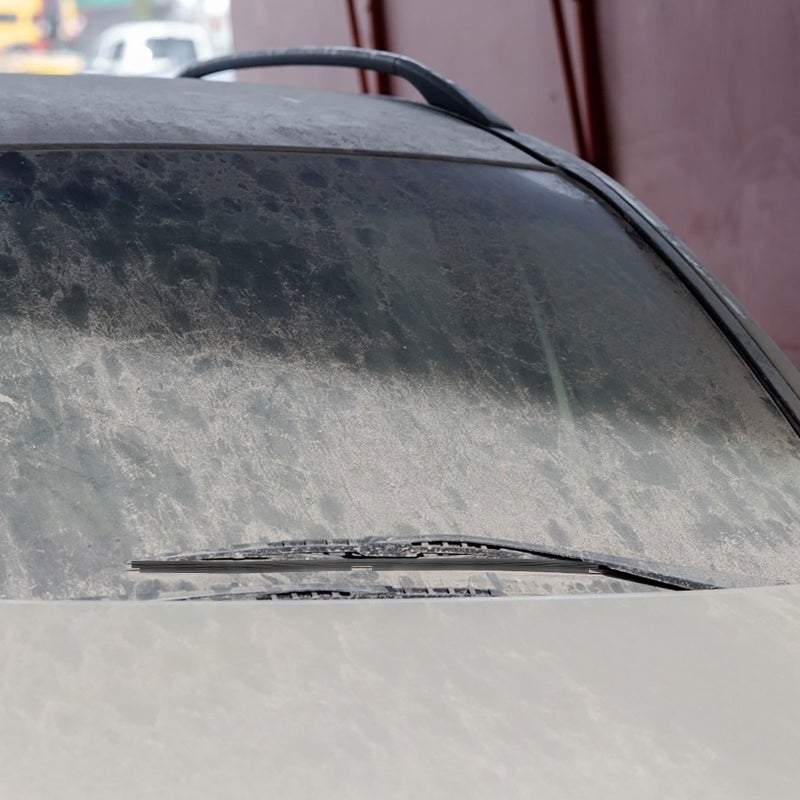Car Window Wiper, Durable Plastic Blade Inserts for Versatile Vehicle Compatibility - Image 5