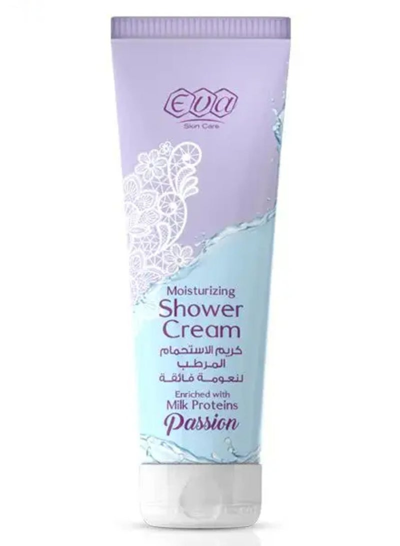 إيفا سكين كير كريم الاستحمام المرطب لنعومه فائقة - باشن - 250 مل