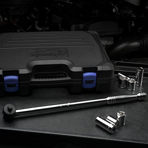 EPAuto 3/8 Inch Drive by 17.5" Length Breaker Bar, CR-V Steel - Image 2