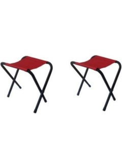 met35 Foldable Camping Stool (Fishing Stool) 2-Piece  - Image 5