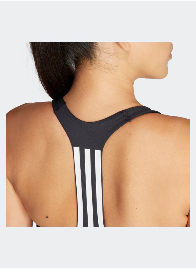 Adidas - Powerimpact Training Medium-Support 3-Stripes Bra - Image 1
