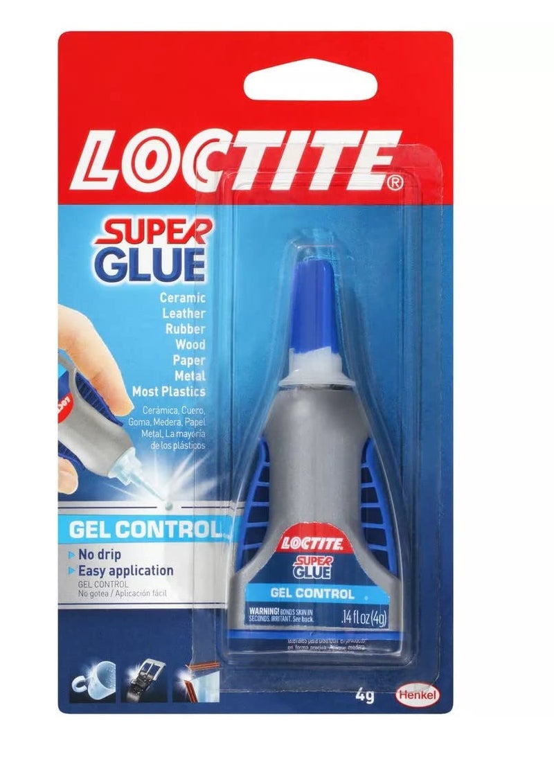 Loctite Loctite 1364076 Super Glue Easy Squeeze Gel, .14 oz, Super Glue Liquid  - Image 1
