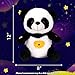 Cuteoy Plush Panda Star Projector Musical Adjustable Singing Night Light Stuffed Animals Glowing Plushies Toy Gifts for Kids Birthday Easter Christmas12 - Image 2