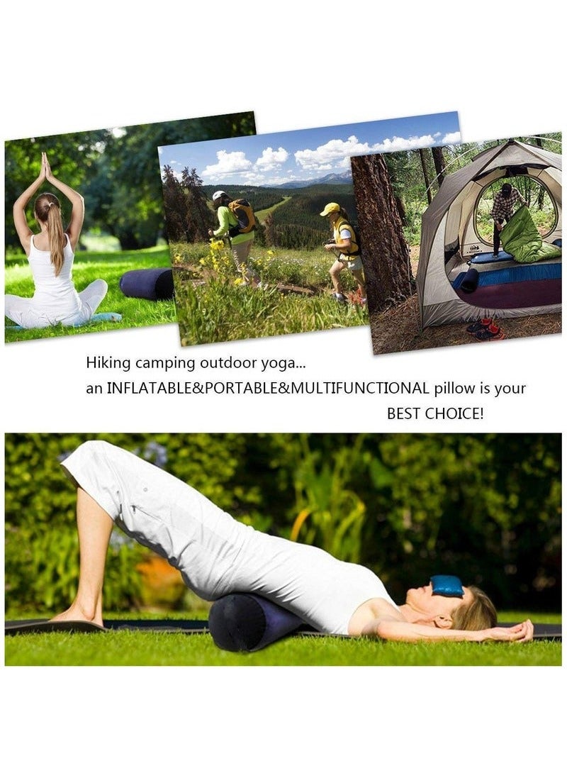 XiuWoo Inflatable Pillows, Inflatable Cushion, Leg Positioner Pillows Suitable for Sleeping Leg Elevation Back and Neck Support, Travel - Image 5