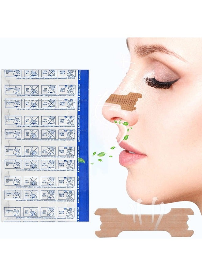 Nasal Strips(66mm*19mm),Premium Ventilation Nasal Strips for Sleep - Ideal for Children's Nasal Congestion, Physical Nasal Congestion Relief for Adults, Anti-Snoring Nasal Strips - 30 Pieces. - Image 3