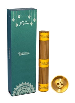 Bakhory Cambodian Oud Incense Sticks, 1.44mm Thick 275 Agarwood Incense Sticks with Elegant Copper Burner, 50 gram  - Image 2