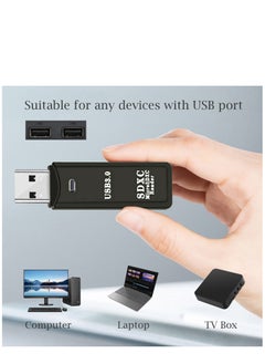 Arabest USB SD Card Reader for PC, SYOSI, Micro SD Card to USB Adapter, Card Reader for Camera Memory Card Reader, Card Reader for Laptop (2 Pack USB3.0)  - Image 4