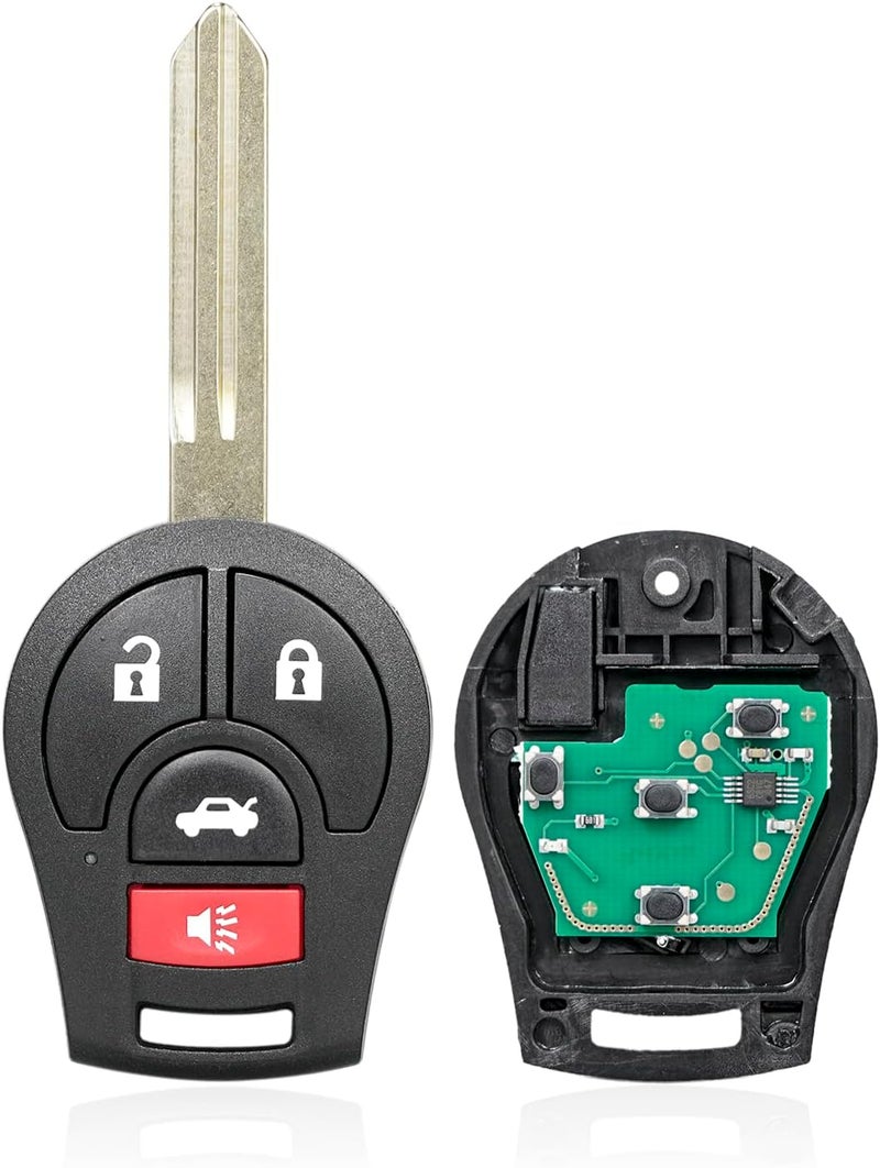 Freeze crack proof Unifizz 1 Pack Black Key Fob Keyless Entry Remote Fit for Nissan Versa Rogue Multi-goal comprehensive design Multi-use detailed build Wet anti slip Indoor outdoor all-purpose fit Multiple design variants Flexible varied design Diverse purchase plan Consistent single item quality Trendy flexible practical build Growing order stock support Daily wear upgraded resistant material Natural material Odor free color Affordable fast purchase options Global sizing options Full village delivery cover In-house warehouse packing Periodic restock local Medium weight Multi-style matching design Light sturdy raw material Reliable local delivery service Moisture proof Flexible use switching - Image 1