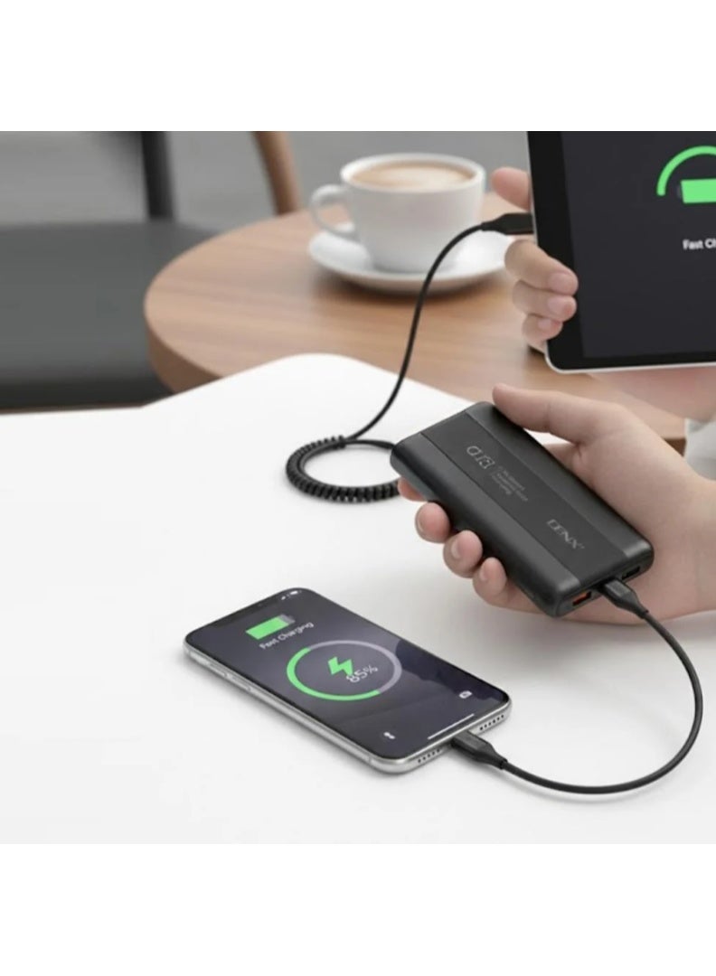 DENX DX432 10000mAh Power Bank with Multi-Device Fast Charging - Image 2
