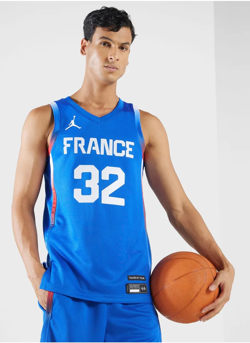 Jordan France Limited Olympic Jersey