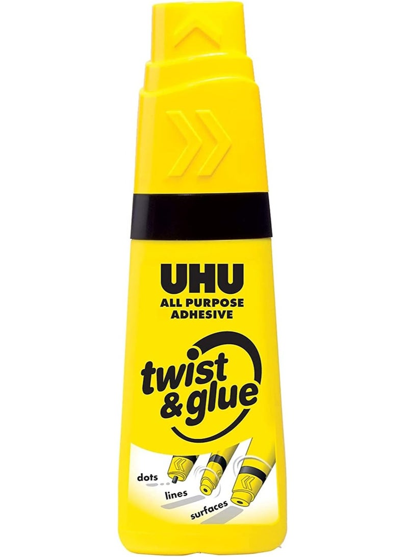 UHU All Purpose Twist And Glue 90 ML Clear - Image 1