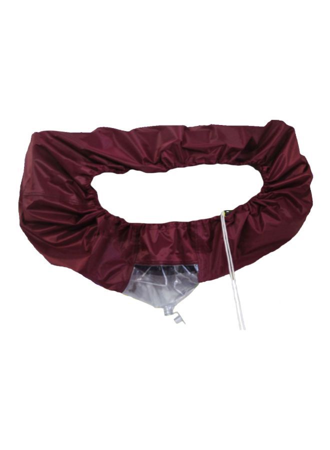 NIBEMINENT Waterproof Air Conditioner Cover Red 240x50cm 