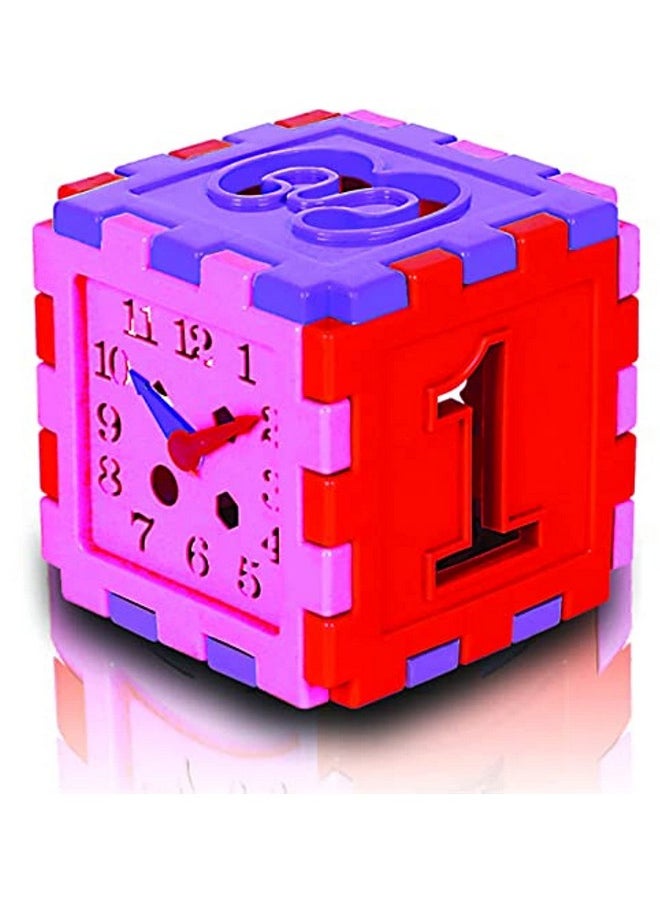 Toy Zone Toyzone My 1st cubie-81418- Block Game|Plastic Blocks|Learning Toy|Block Puzzle|Puzzle|Brick Game|Block Toy|Block for Kids(My 1st cubie) 