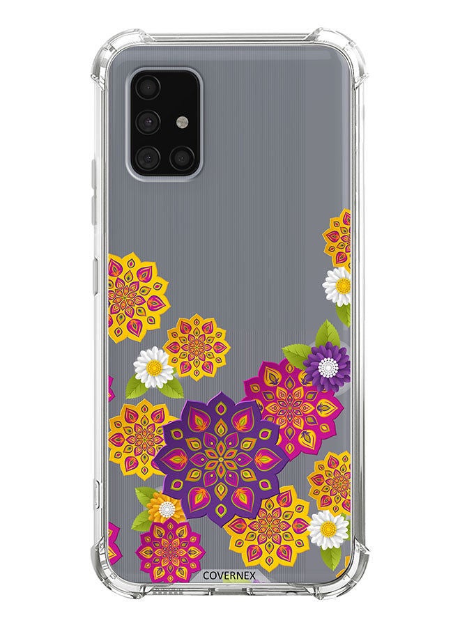 Covernex غطاء حماية مضاد للصدمات لهاتف سامسونج جالاكسي A71 5G بأشكال هندسية تقليدية - Image 1