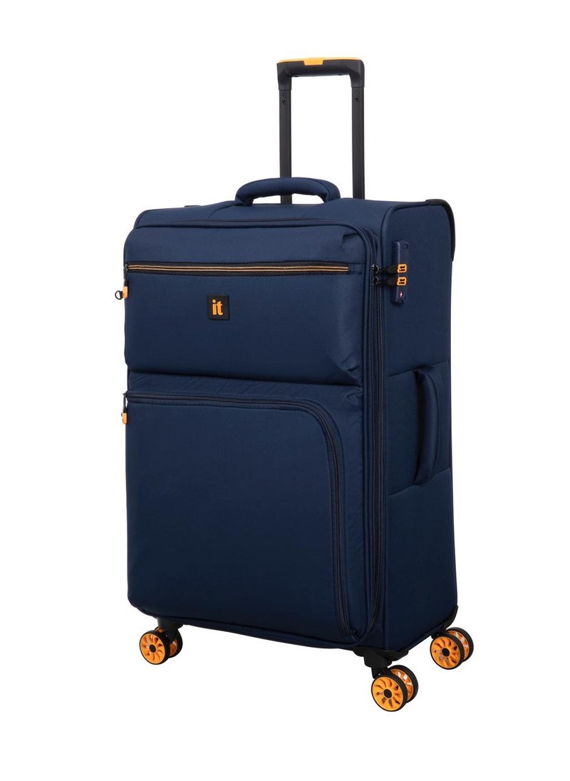 it Luggage it luggage Compartment, Unisex Polyester Material Soft Case, 8x360 Degree Spinner Wheels, Expandable Trolley Bag, Telescopic Handle, TSA Lock, 12-3149-08, Lightweight  - Image 1