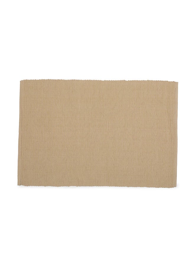 Dream Decor Solid Ribbed Placemat - Image 1