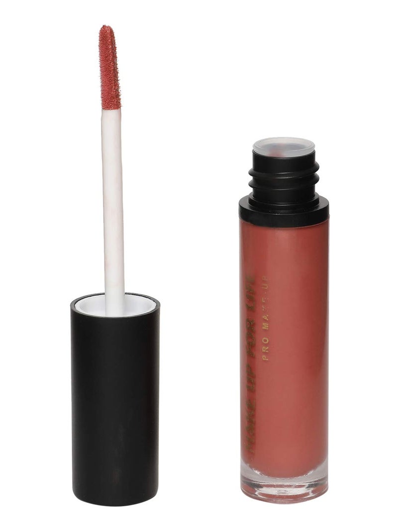 MAKE UP FOR LIFE 12 Hr Liquid Lip Gloss116 Light Pink Mauve 5 g - Image 1