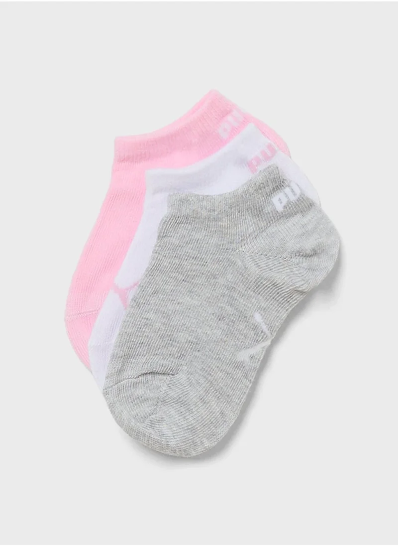 PUMA Kids Bwt Sneaker 3 Pack Socks