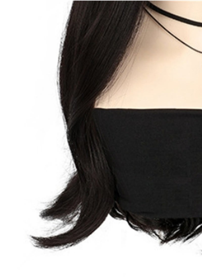 Hat wig one-piece fashionable lazy curly summer baseball cap versatile artificial hair natural wig cap cosplay wig costumes dress up wig  - Image 3