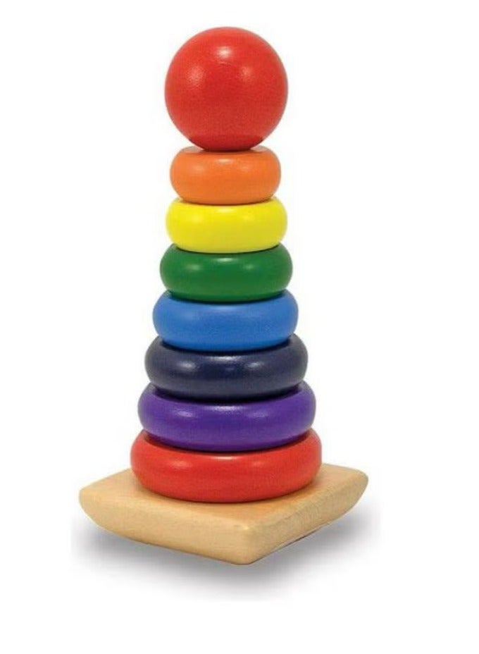 Educational wooden toys for boys and girls to sort shapes and colors and develop intelligence