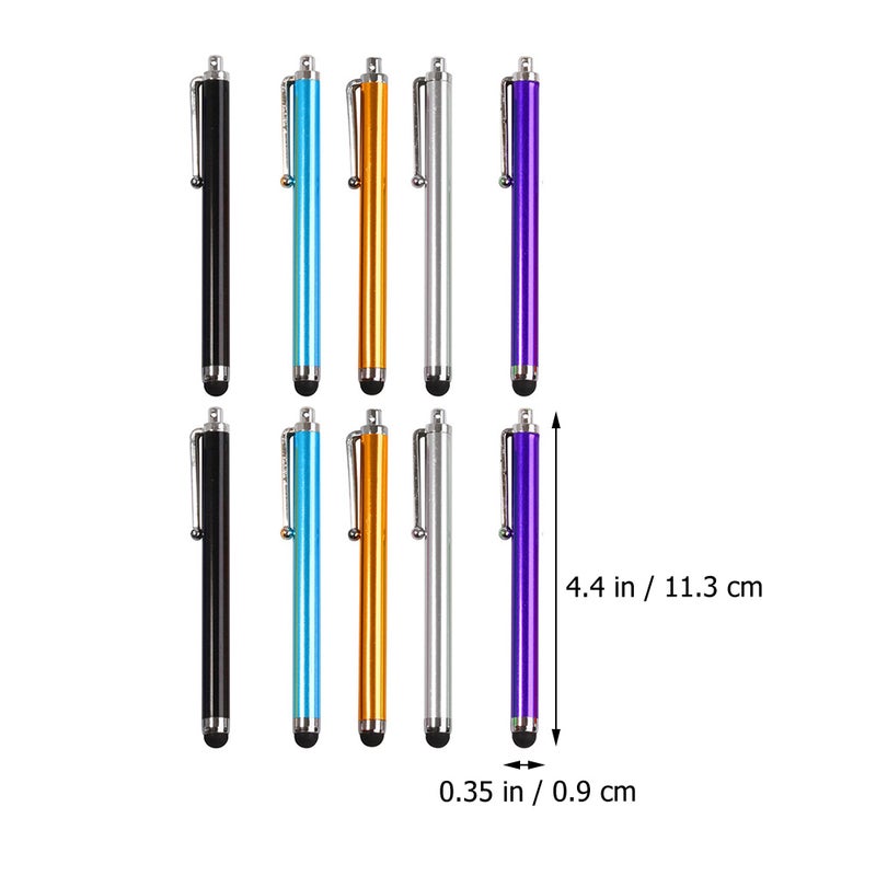10pcs Stylus Pens Replaceable Fiber Tips Capacitive Stylus for Touch Screen - Image 5